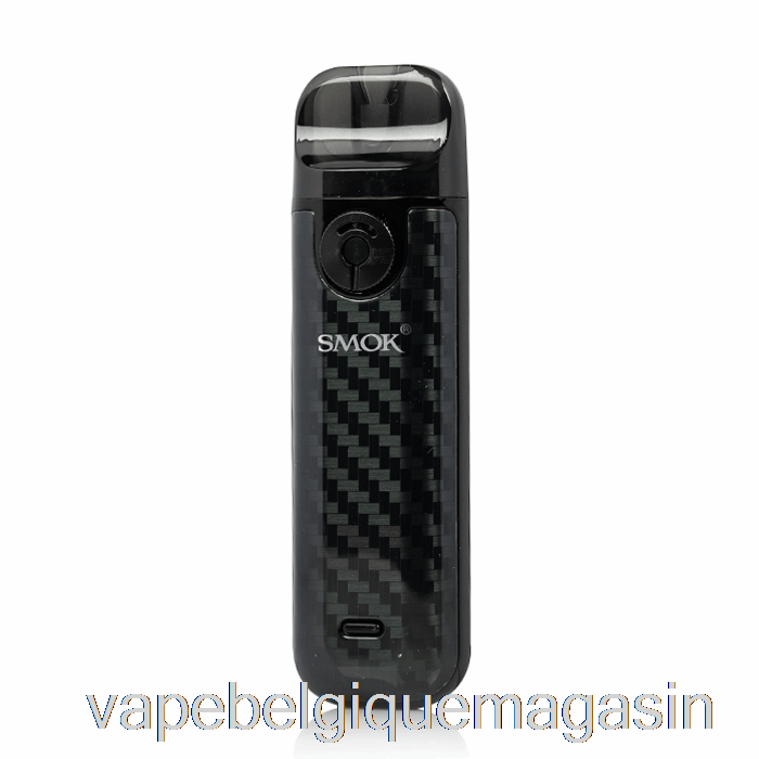 Vape Shop Bruxelles Smok Novo 4 Kit Pod 25w Fibre De Carbone Noir